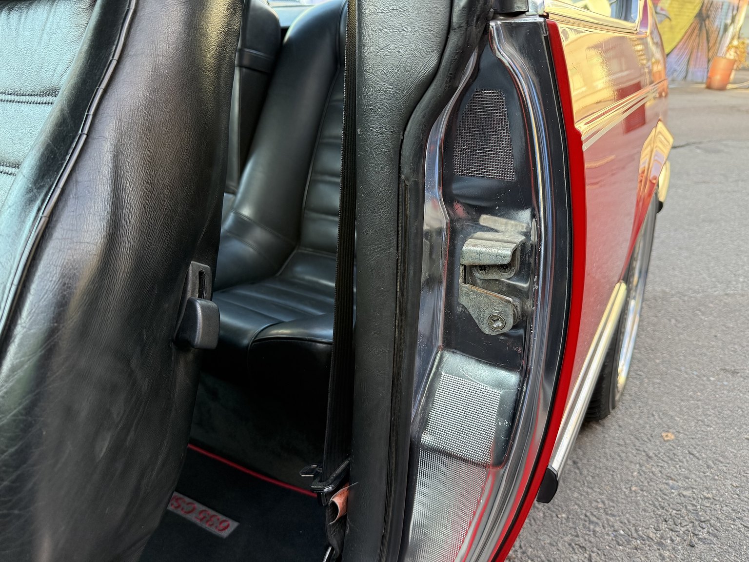 Interiörbild 1984 BMW 635CSi