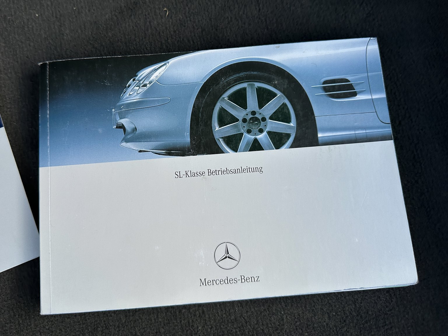 Documentation for 2002 Mercedes SL 55 AMG