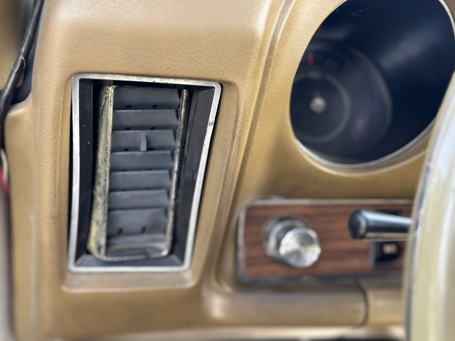 Interiörbild 1969 Pontiac GTO 406cid 