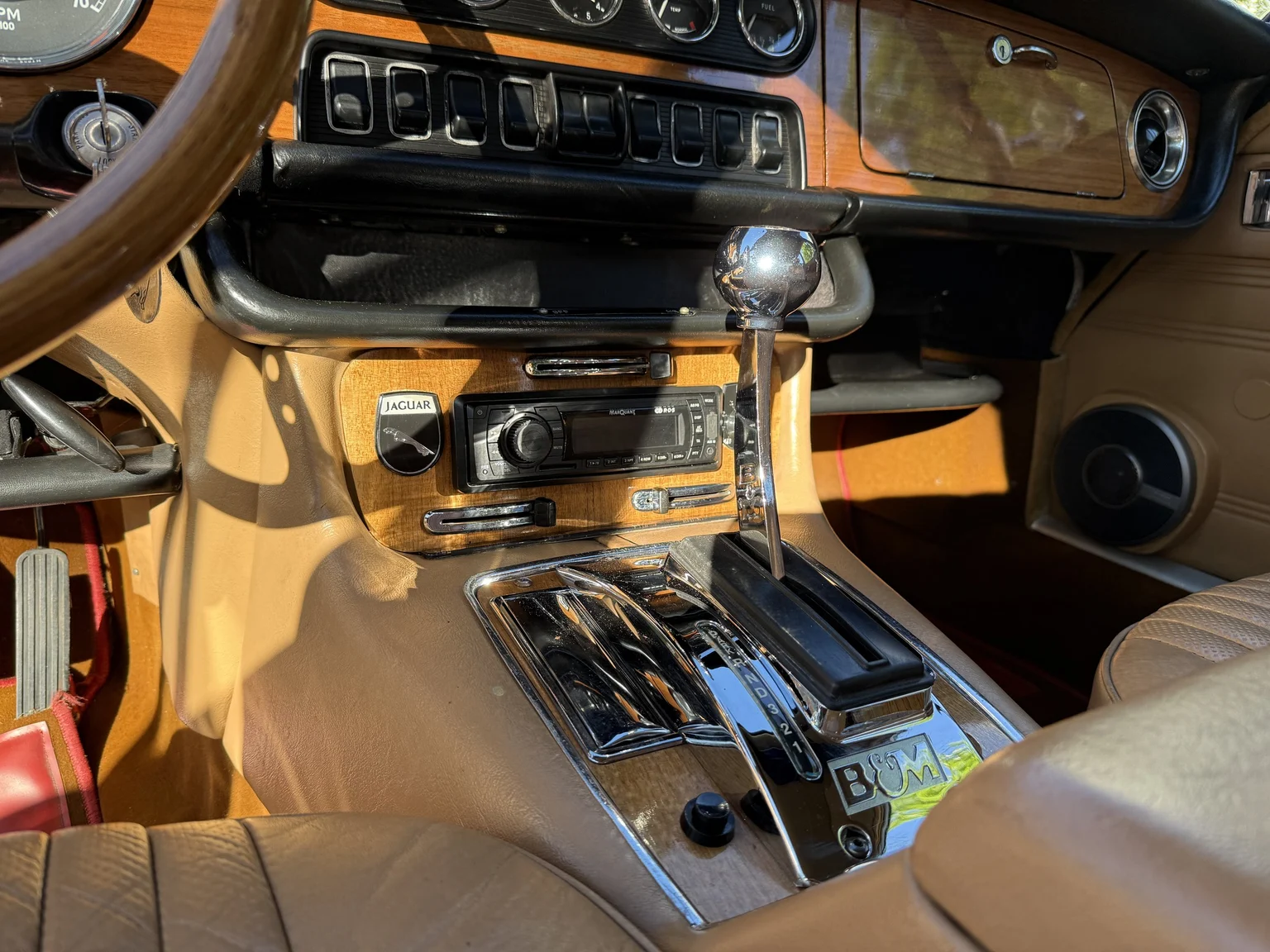 Interiörbild 1970 Jaguar XJ12 Performance (23)