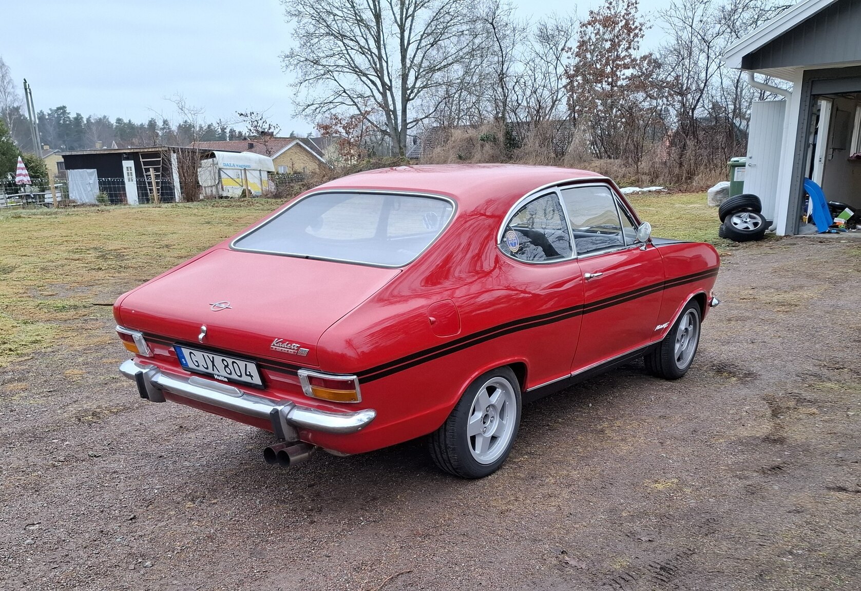 Exterior image of 1969 Opel Kadett B rallye