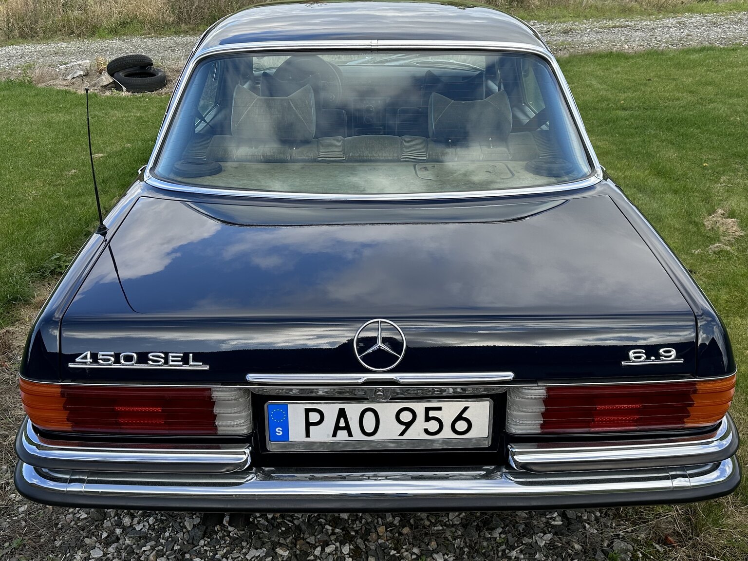 Exteriörbild på 1975 Mercedes-Benz 450 SEL 6.9 Bepansrad 