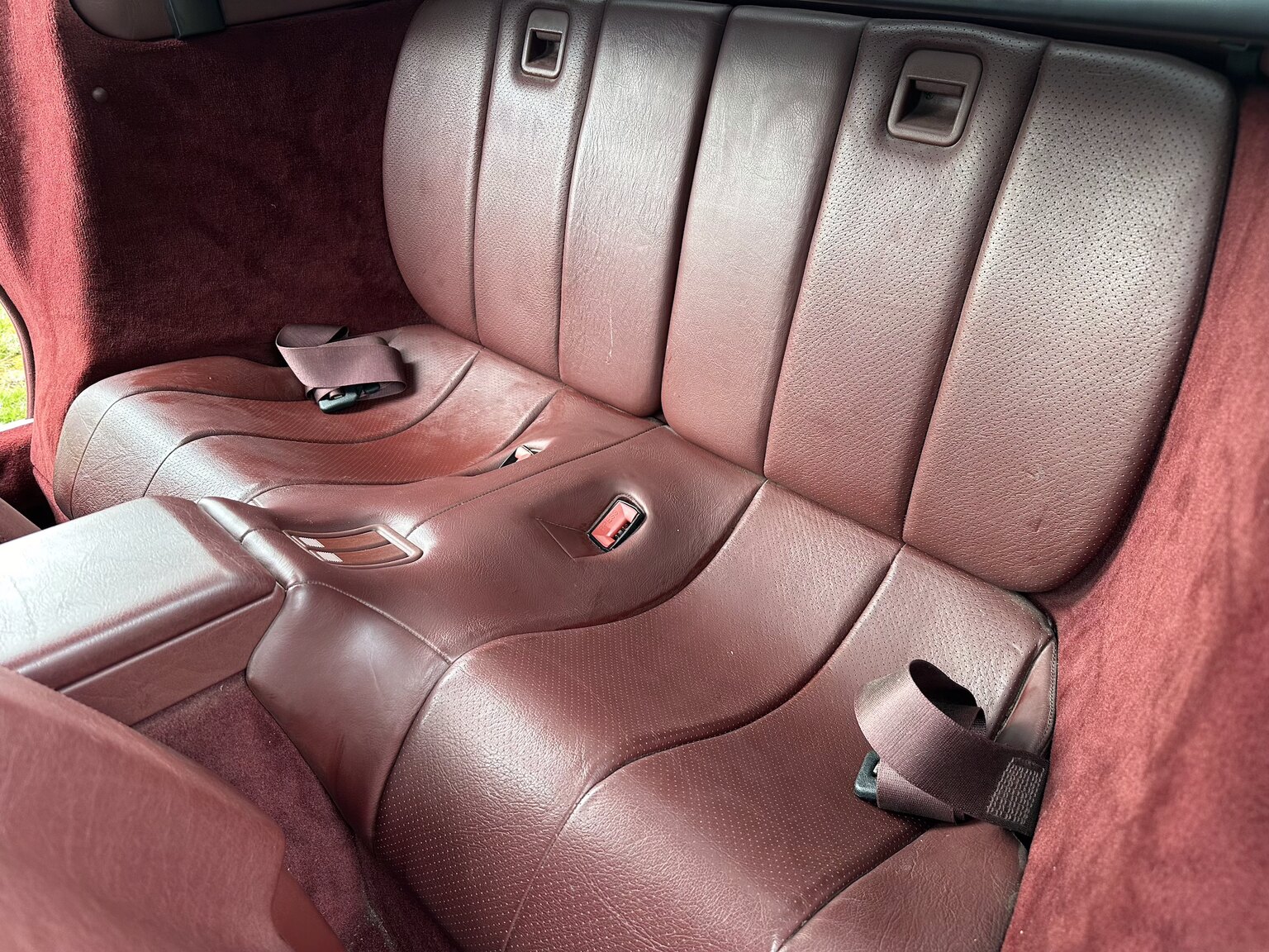 Interiörbild 1992 Mercedes-Benz SL 500