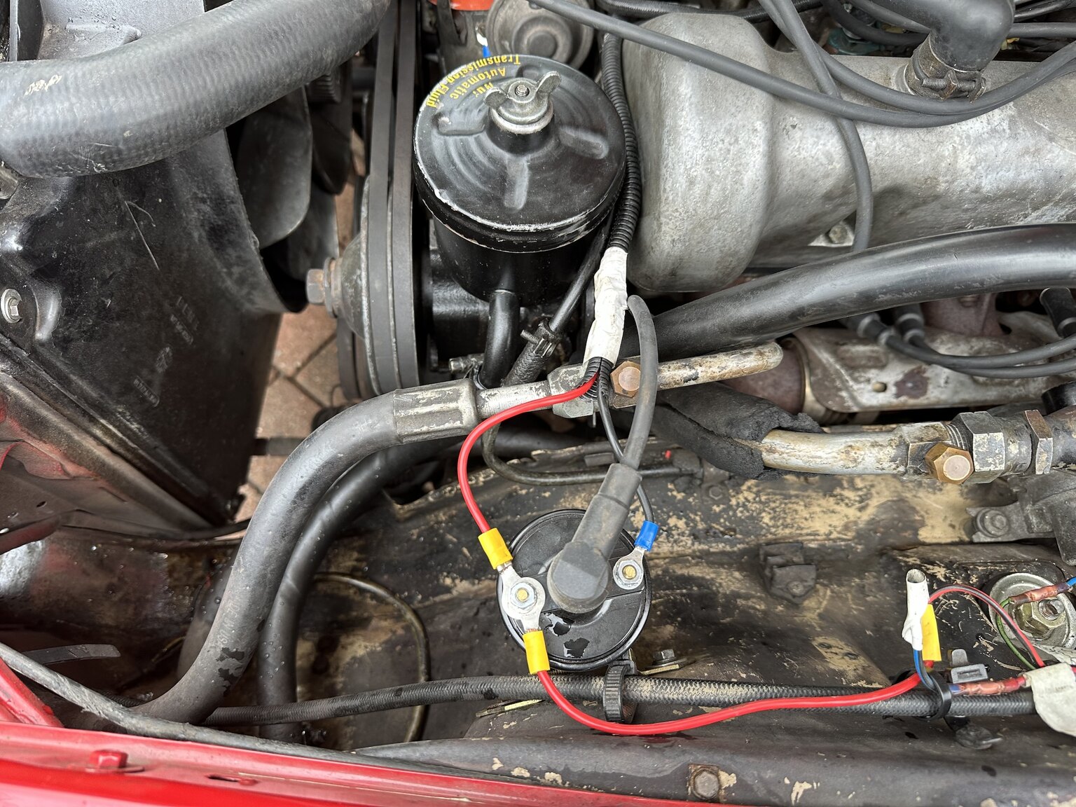 Image of 1973 Mercedes-Benz 450 SL mechanics