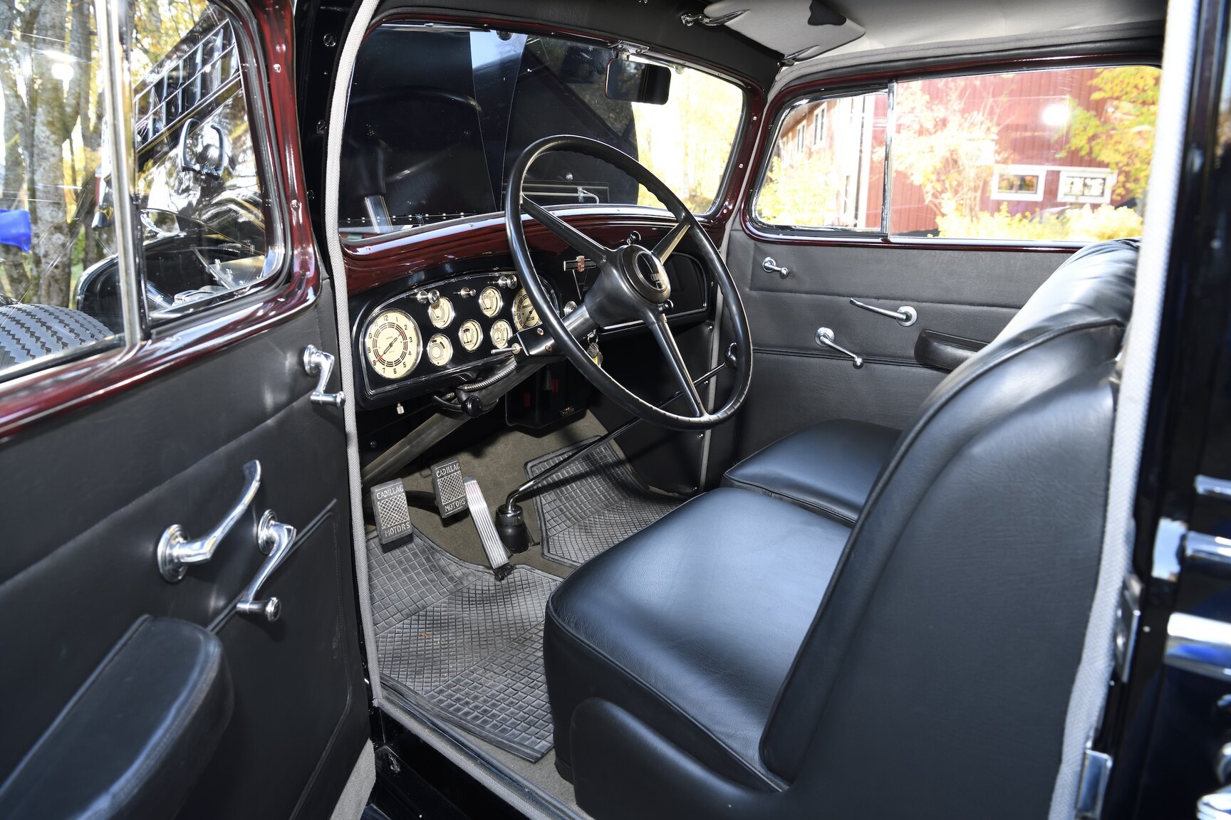 Interiörbild 1934 CADILLAC 355 D IMPERIAL 