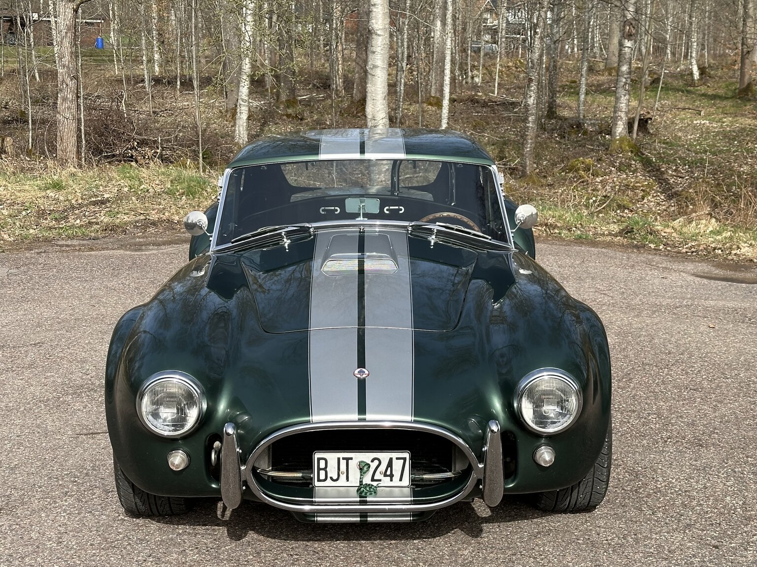 Exteriörbild på 2008 AC Cobra replica