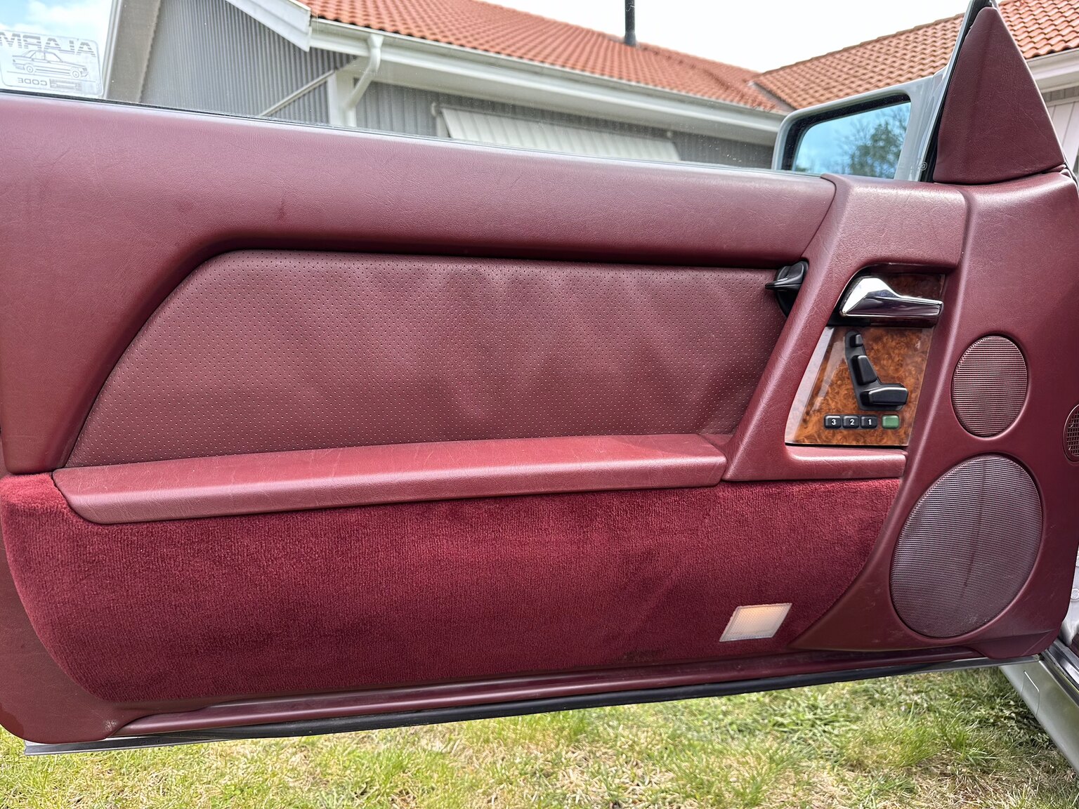 Interiörbild 1992 Mercedes-Benz SL 500