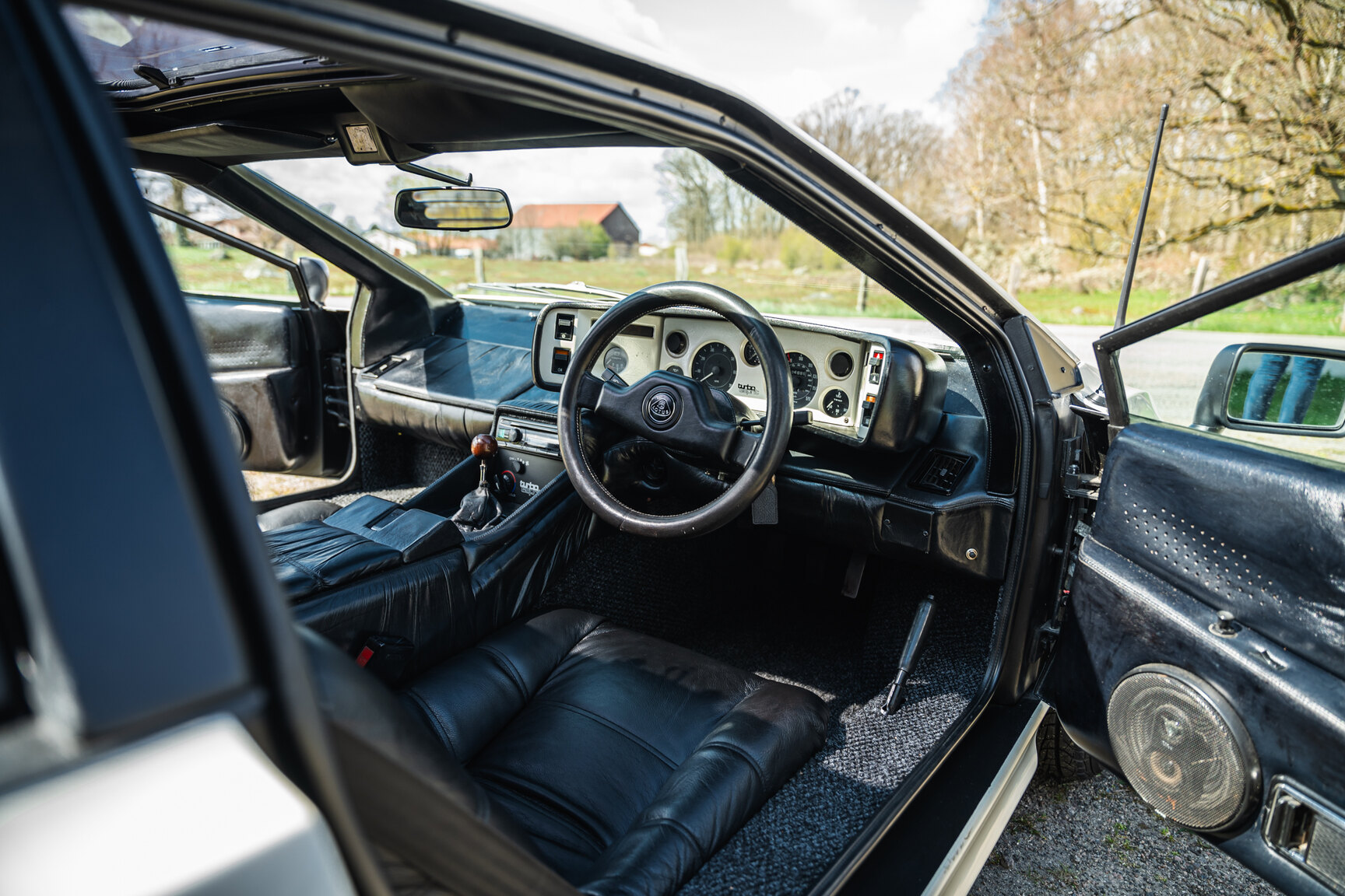 Innenraumfoto von 1983 Lotus Esprit Turbo 2.2