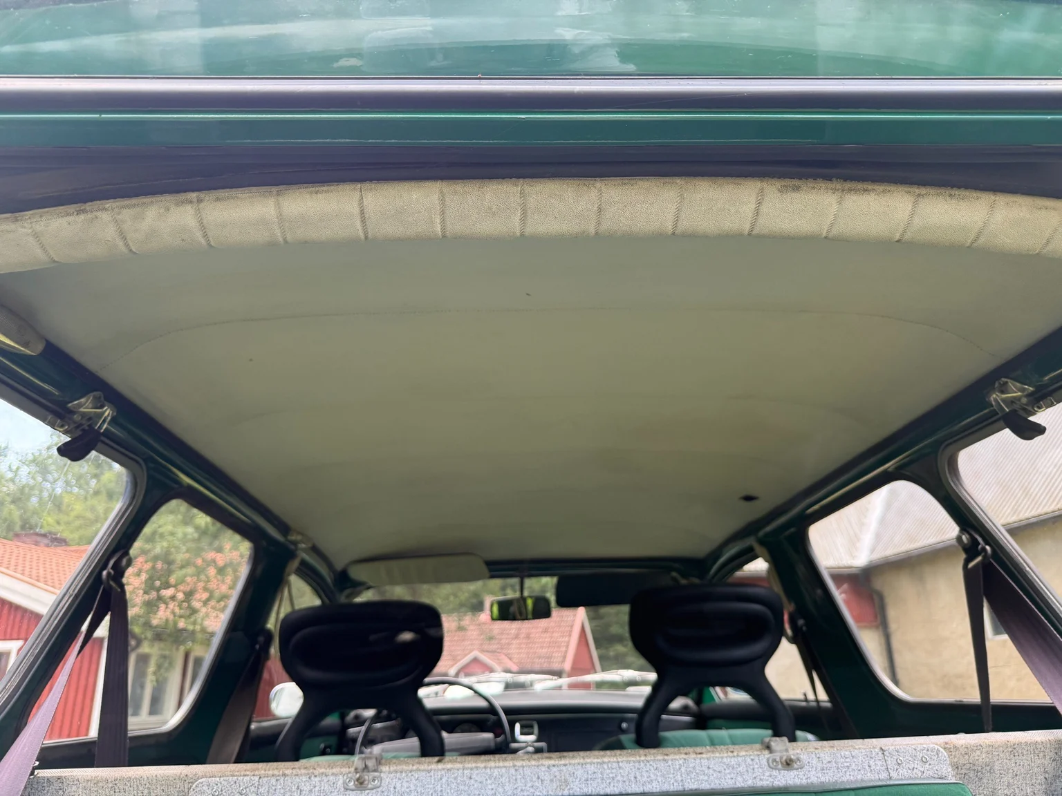Innenraumfoto von 1975 Saab 95 V4 kombi - 7-sits (42)