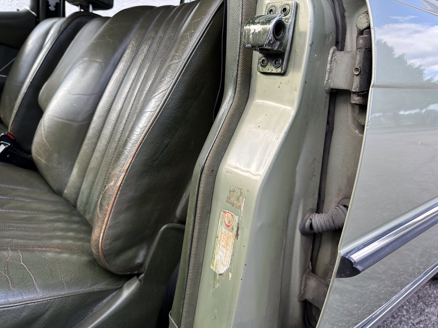 Innenraumfoto von 1975 Mercedes Benz 450 SEL (5)