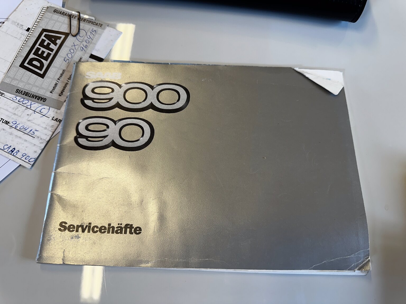 Documentation for 1987 Saab 900 Turbo Convertible