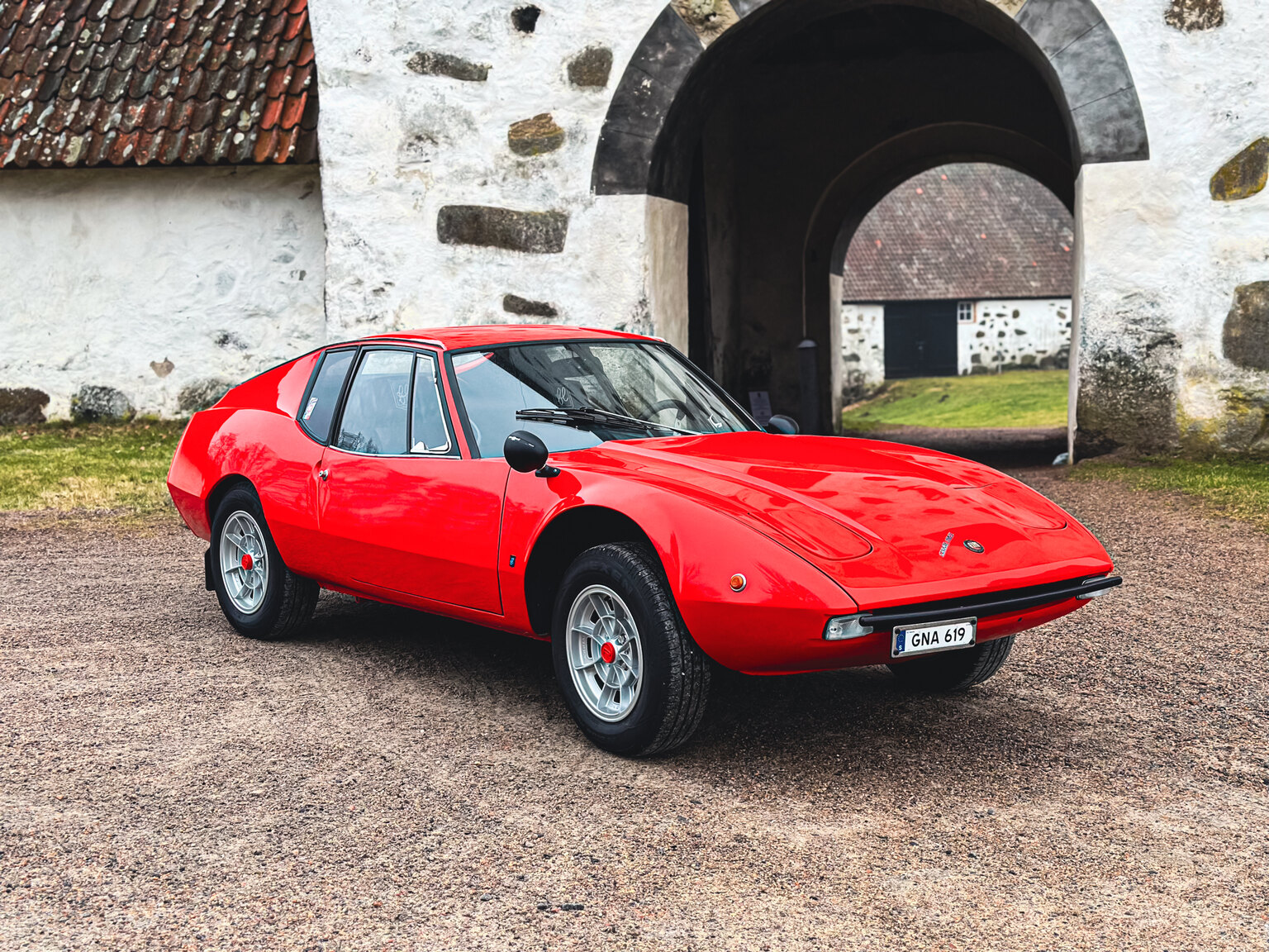 Exteriörbild på 1971 Fiat Lombardi Grand Prix 850