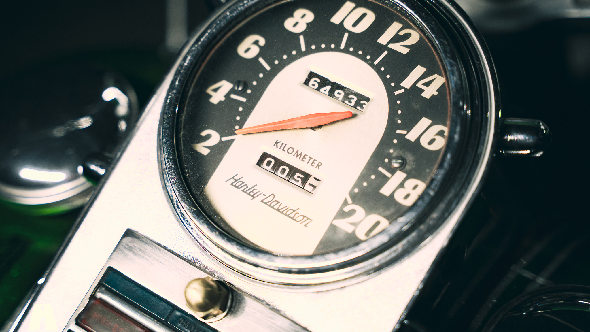 Aussenfoto 1978 Harley Davidson FLH