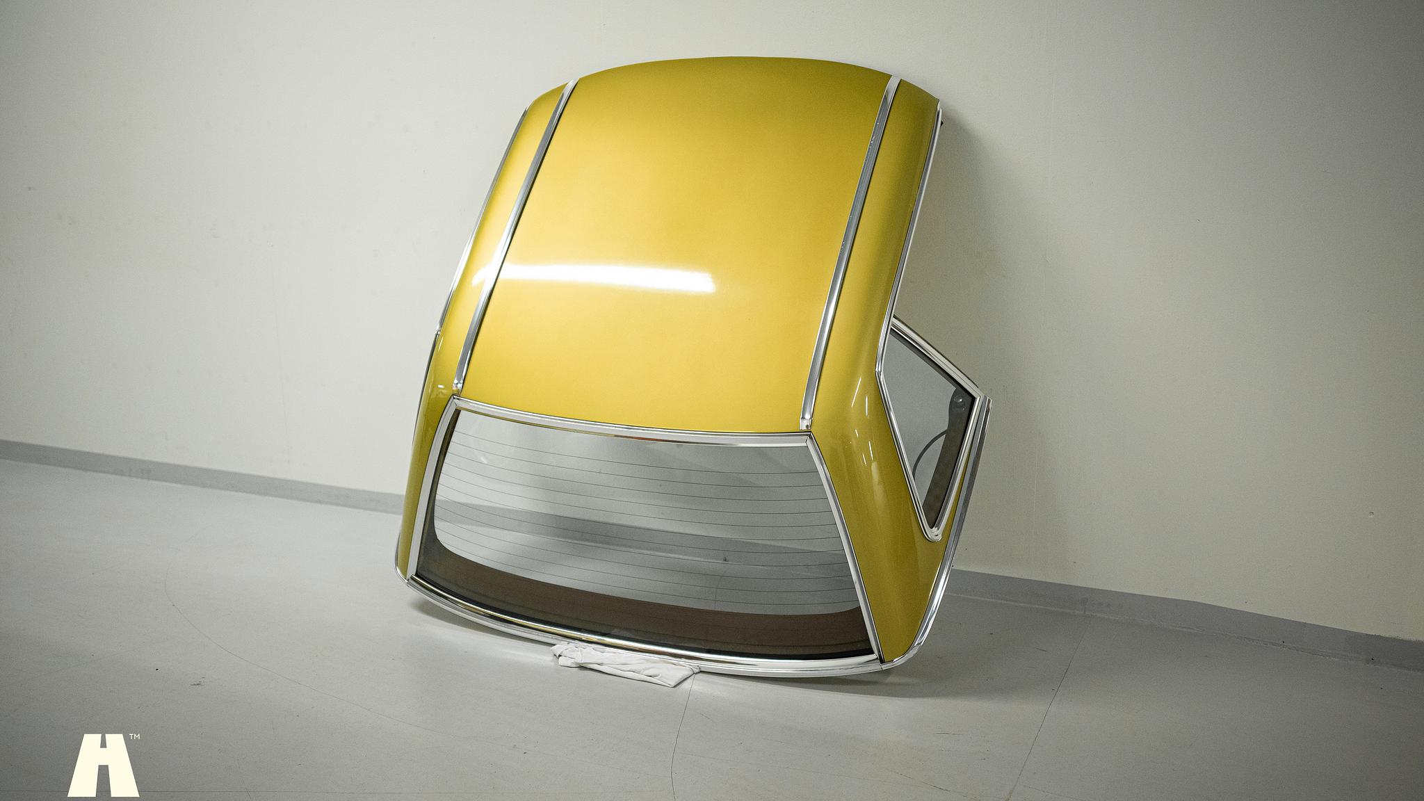 Exteriörbild på 1975 Mercedes SL 350