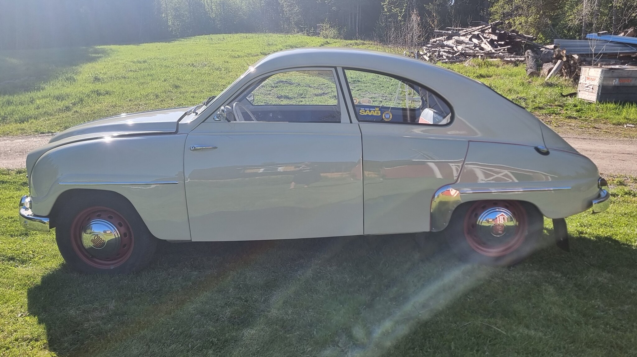 Aussenfoto 1959 SAAB 93B Deluxe