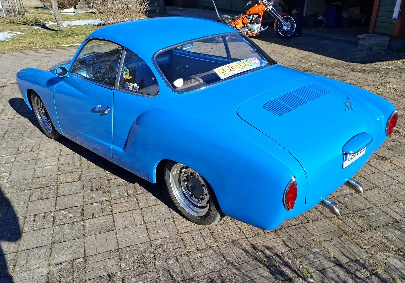 Exteriörbild på 1966 Volkswagen 1300 Karmann-Ghia