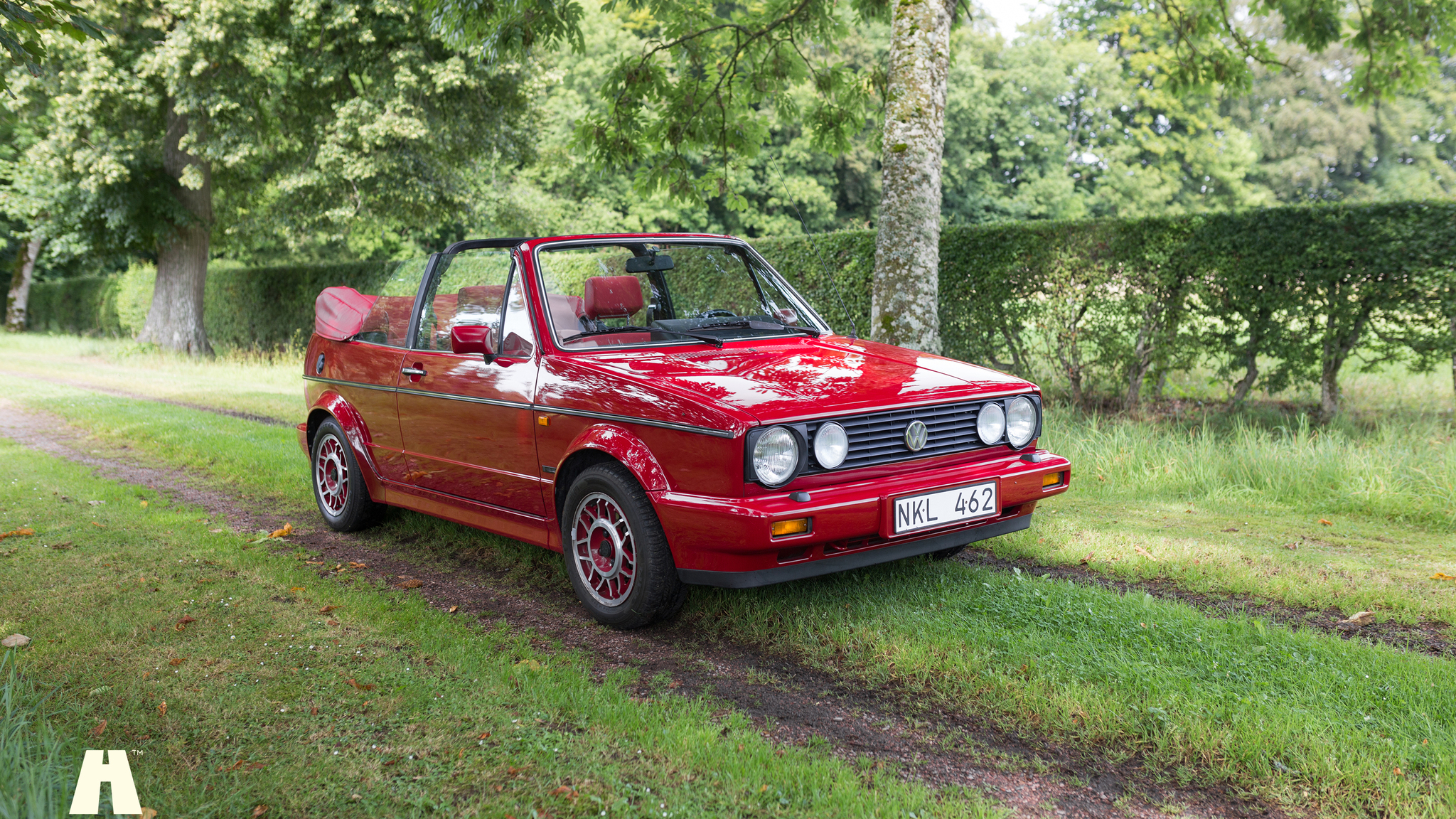 Exterior image of 1988 Volkswagen Golf GTI Cabriolet