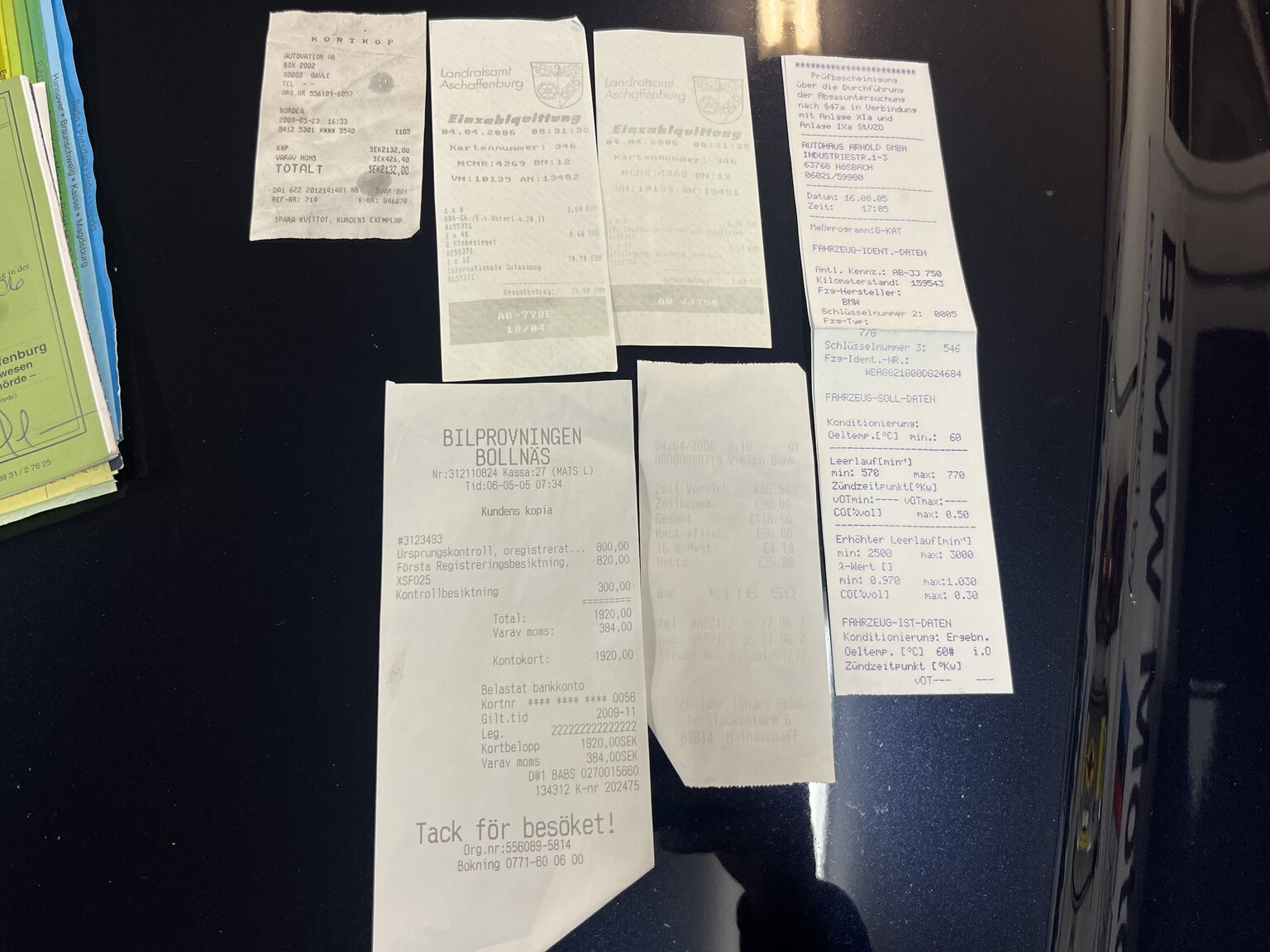 Documentation for 1996 BMW 750IA (19)