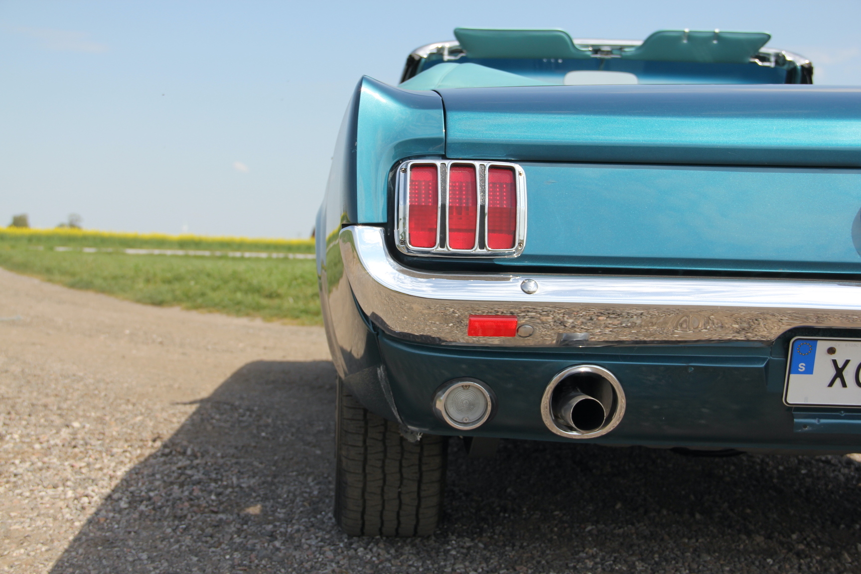Exteriörbild på 1966 Ford Mustang 289 Cabriolet (64)