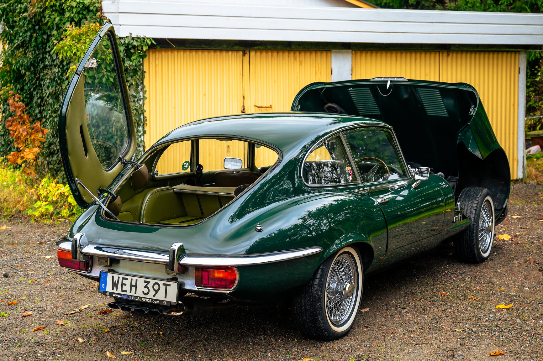 Exteriörbild på 1973 Jaguar E-Type V12