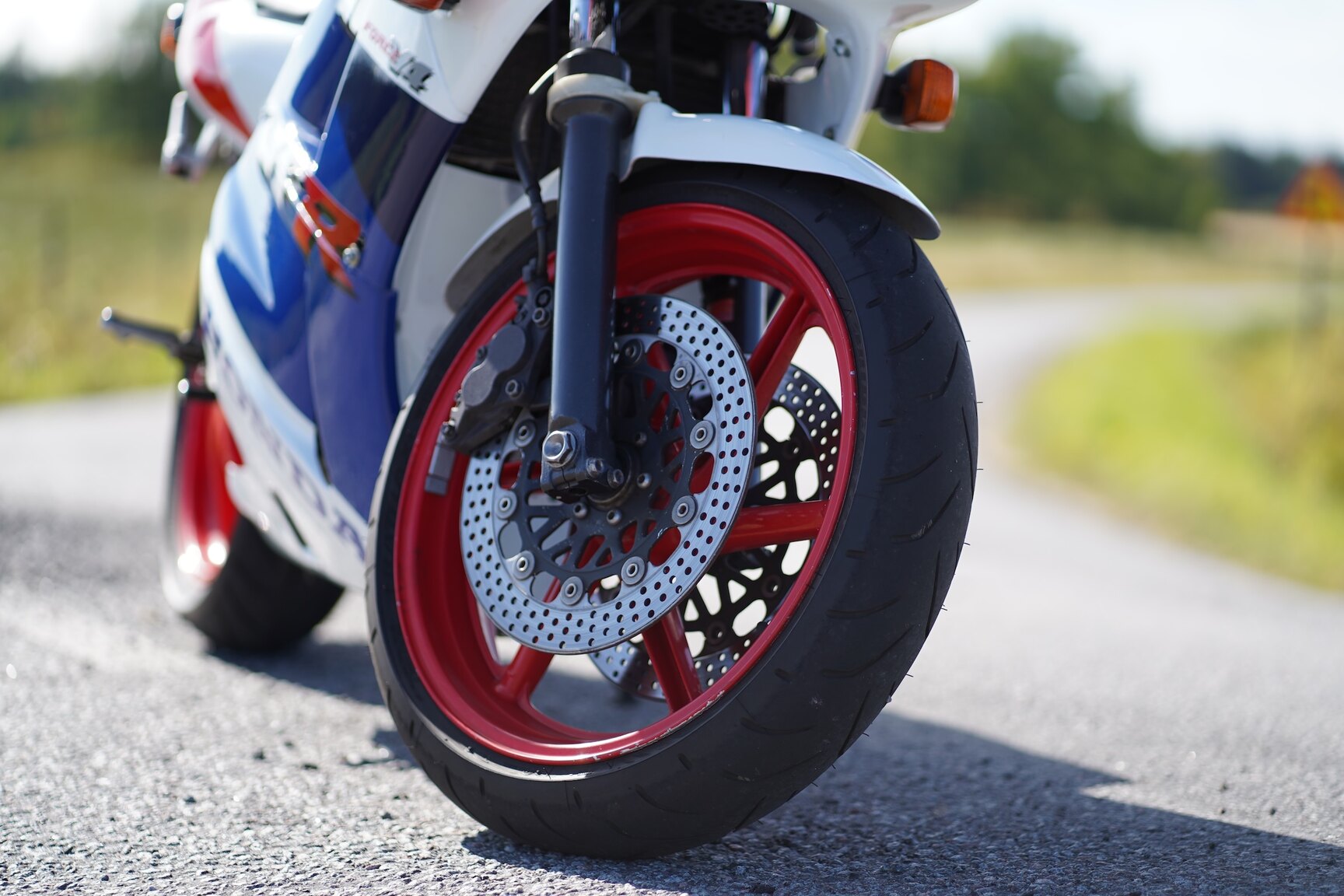 Exterior image of 1992 Honda VFR400R NC30
