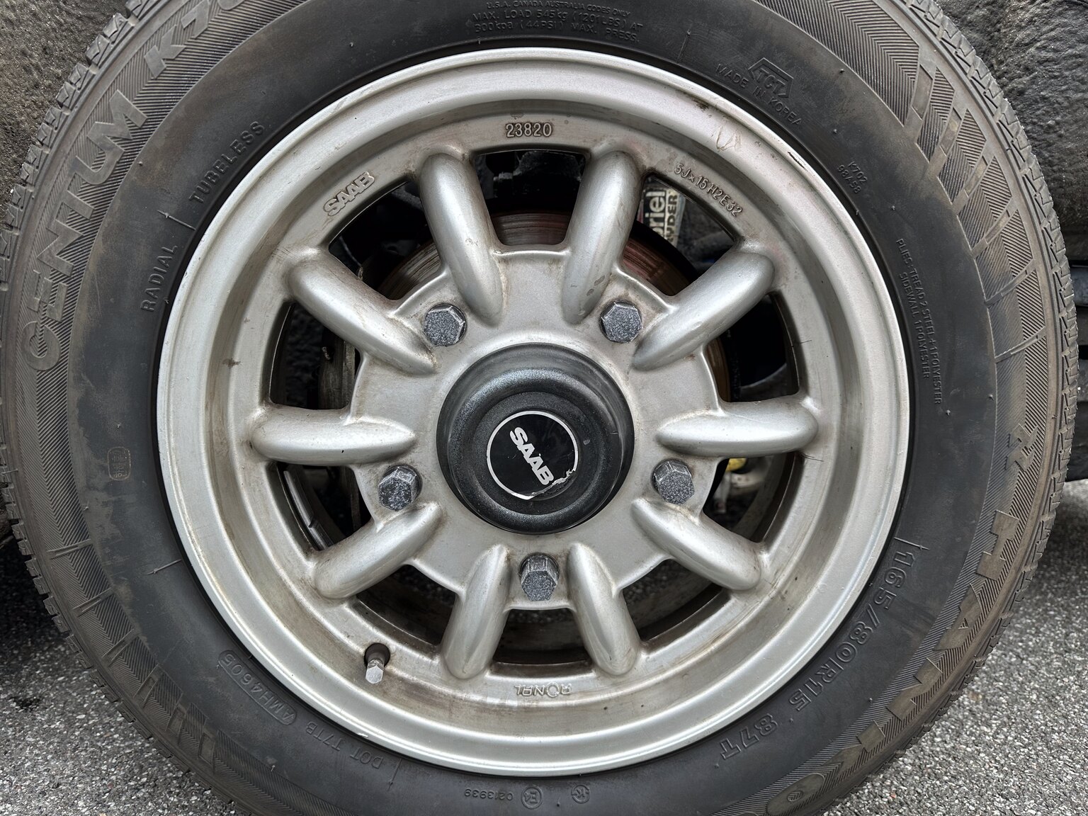 Exteriörbild på 1969 Saab Sonett II