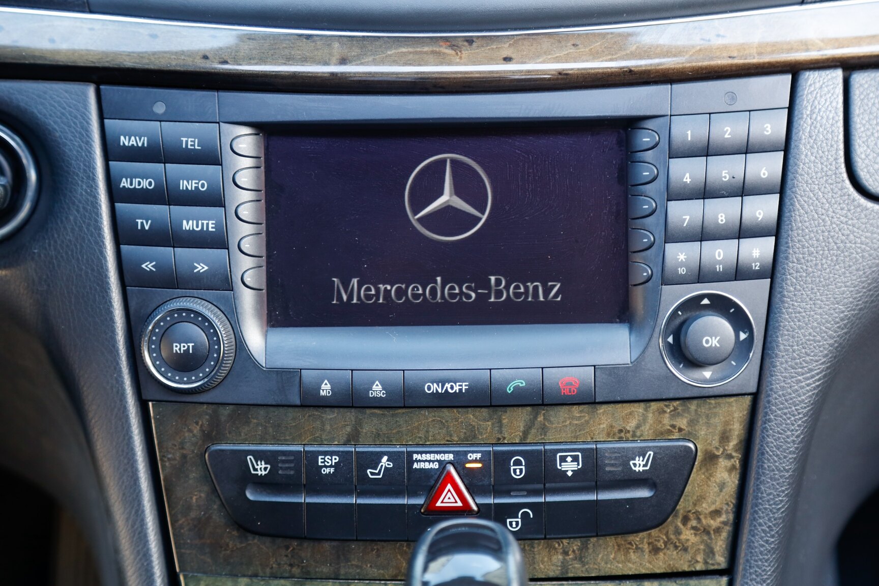 Interiörbild 2003 Mercedes-Benz E55 AMG