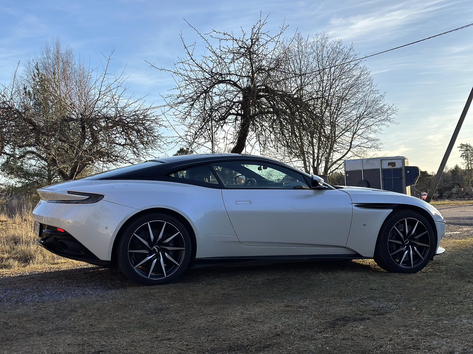 Exterior image of 2018 Aston Martin DB11