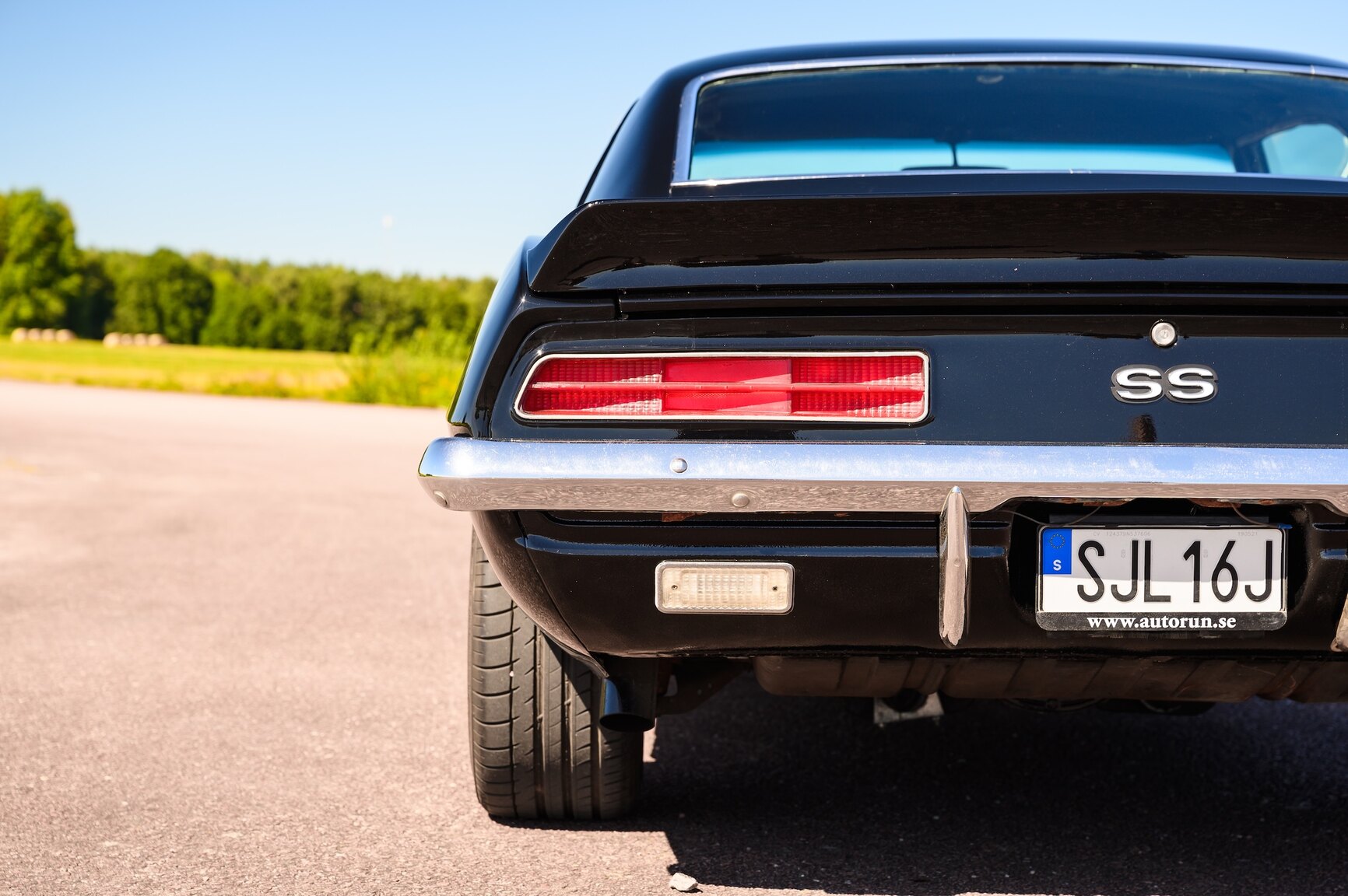 Exterior image of 1969 Chevrolet Camaro SS