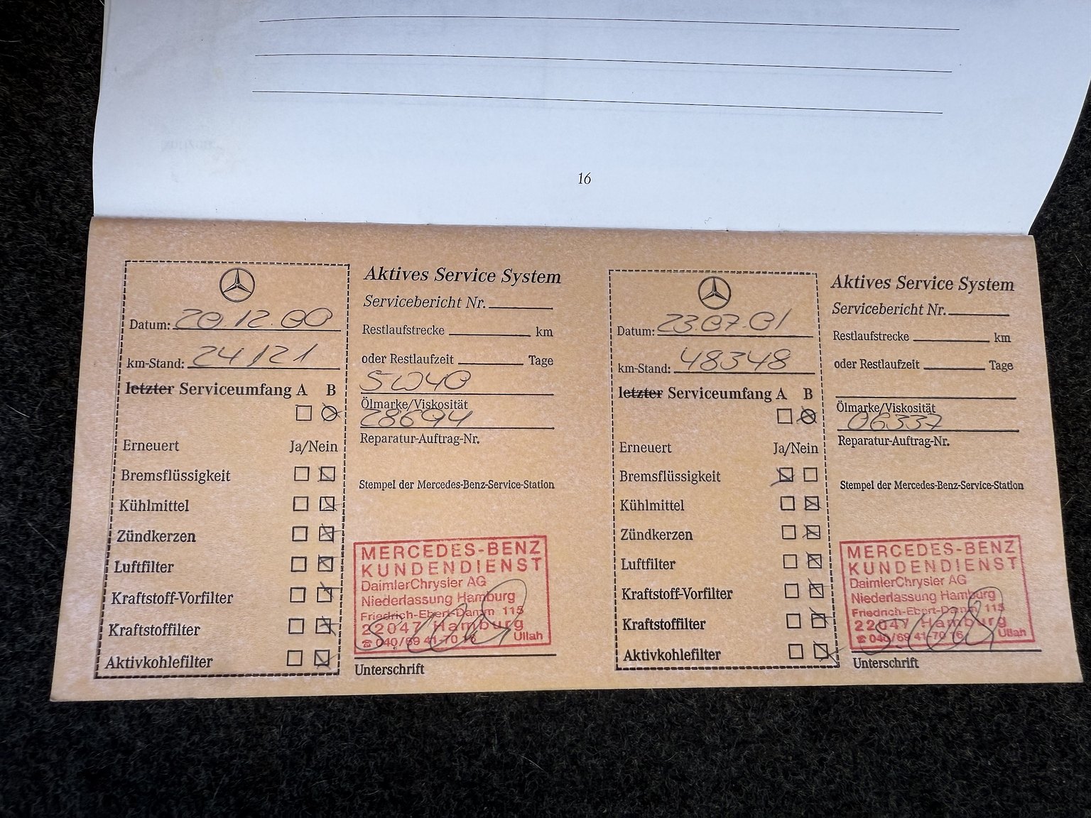 Documentation for 2000 Mercedes-Benz CLK 55 AMG Coupé