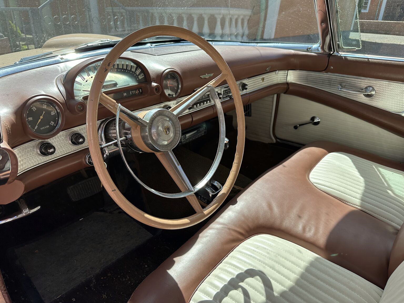 Interior image of 1956 Ford Thunderbird Convertible