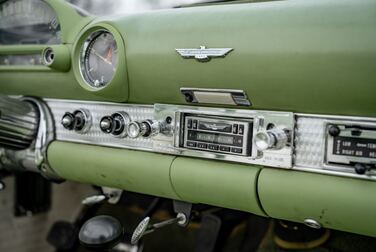 Interior image of 1956 Ford Thunderbird