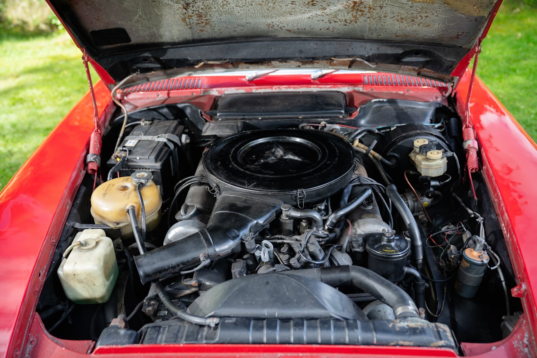 1975 Mercedes-Benz 350 SLC, Mekanik