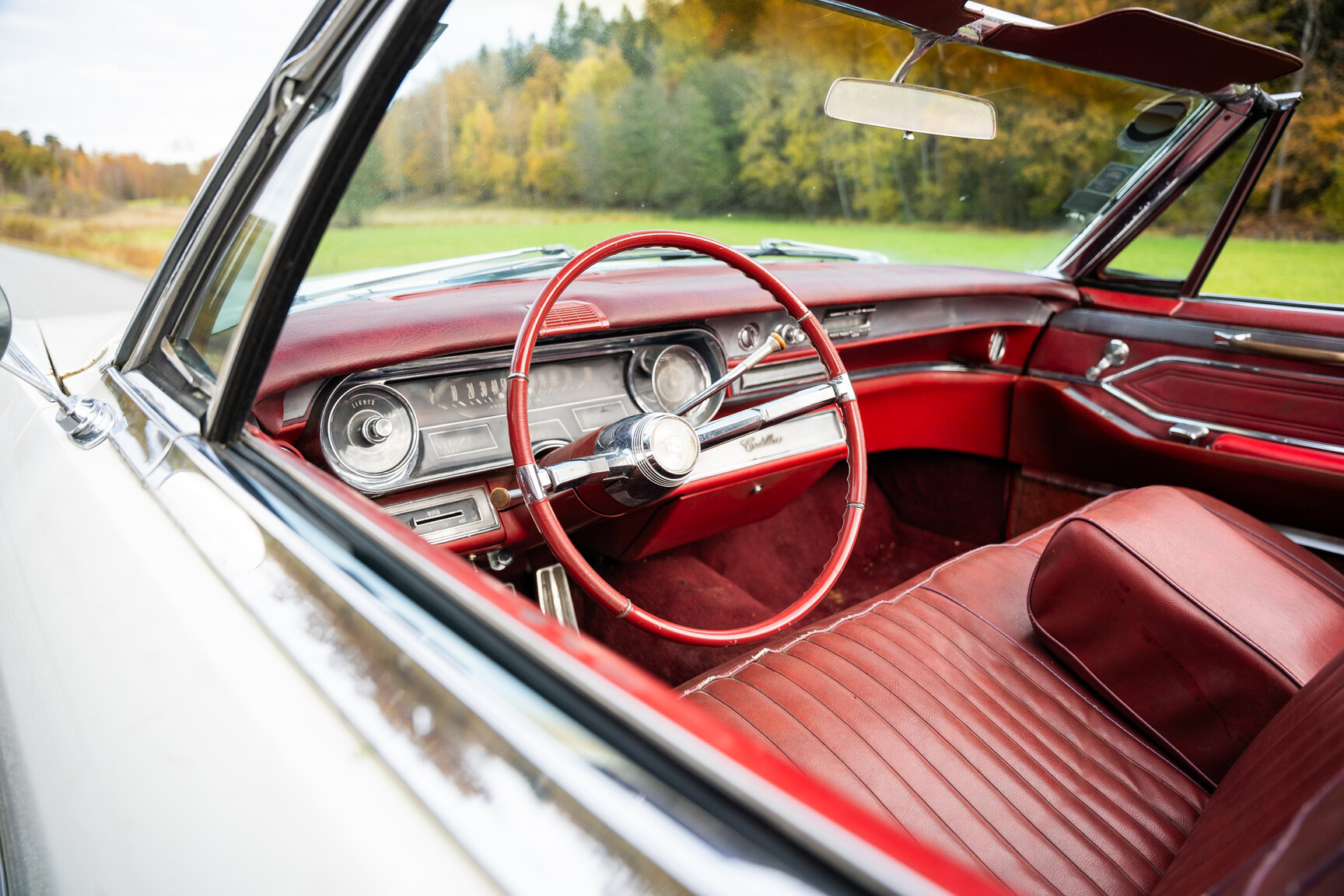 Interiörbild 1965 Cadillac De Ville convertible