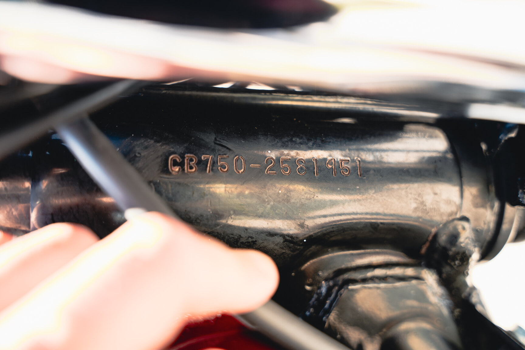 Exteriörbild på 1977 Honda CB 750 K6