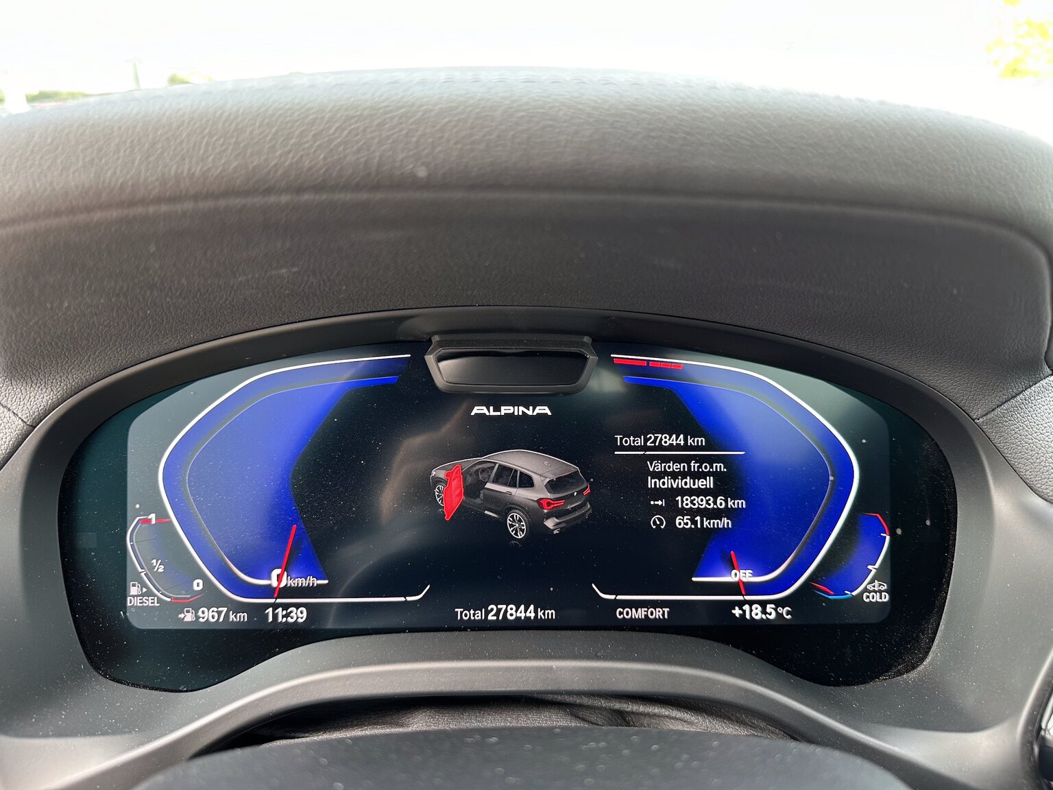 Interiörbild 2022 ALPINA XD3