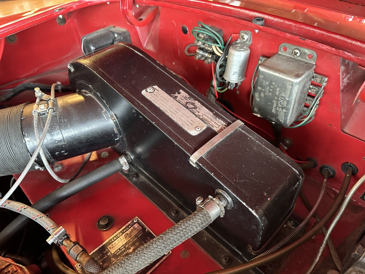 Image of 1959 MG MGA Roadster mechanics