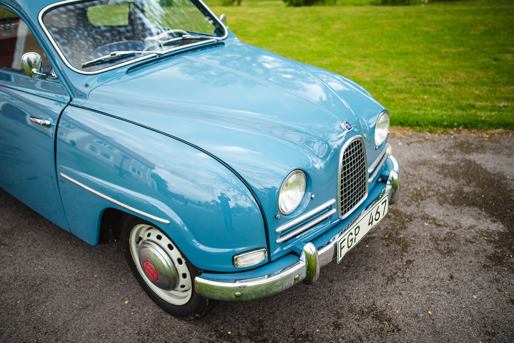 Exterior image of 1959 SAAB 93B De Luxe