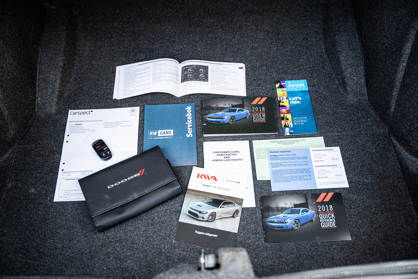 Dokumentation, 2018 Dodge Challenger Wide Body