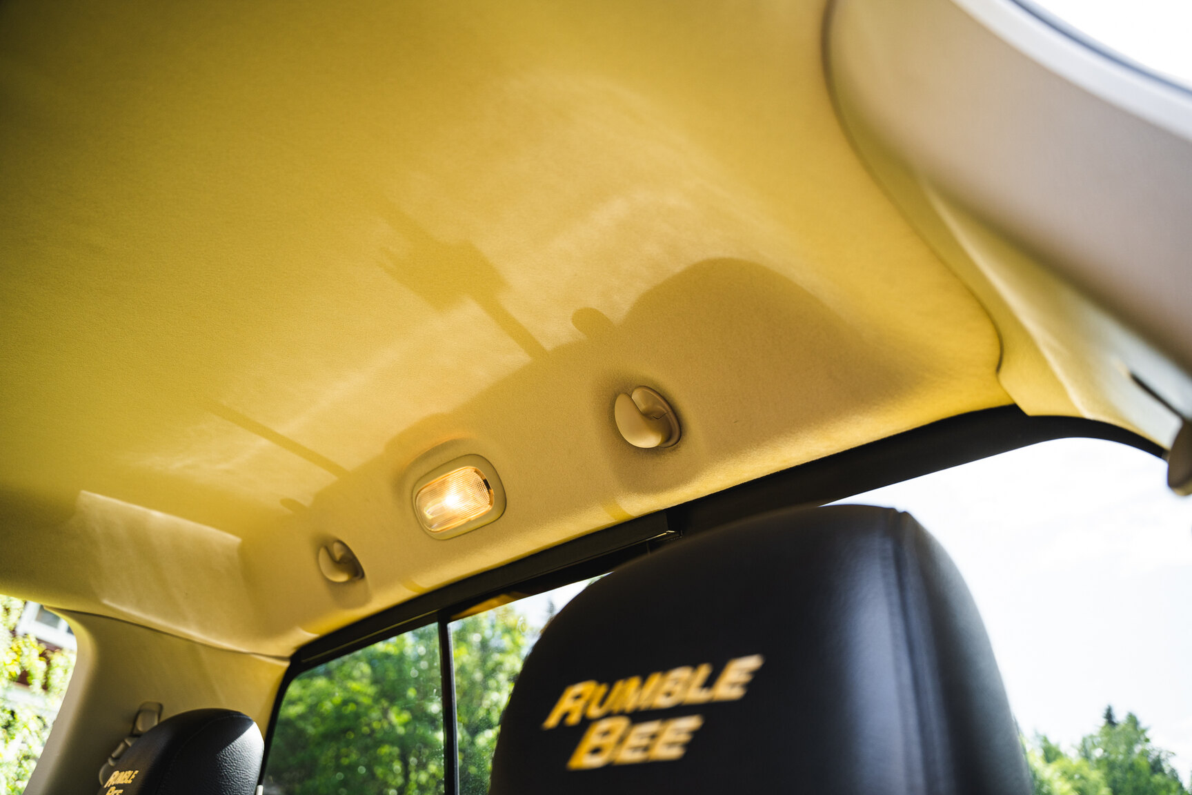 Interiörbild 2005 Dodge Ram 1500 Bumble Bee
