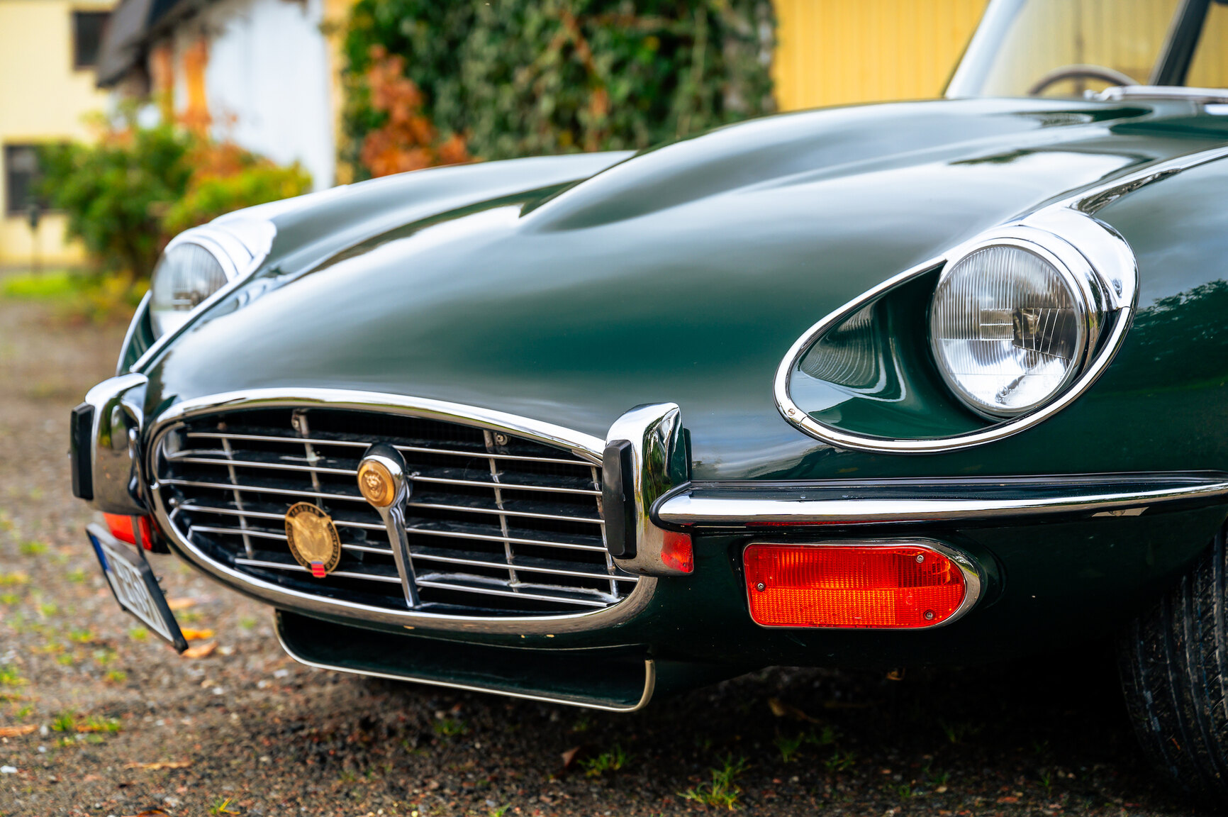 Exteriörbild på 1973 Jaguar E-Type V12