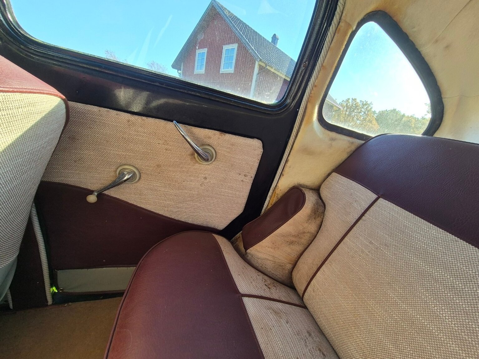 Interiörbild 1954 Ford Vedette 3.9 V8