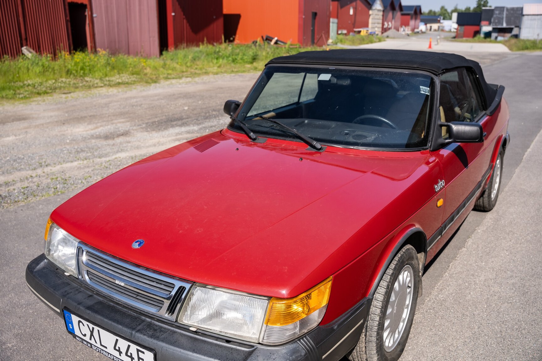 Exterior image of 1988 Saab 900 Turbo Convertible