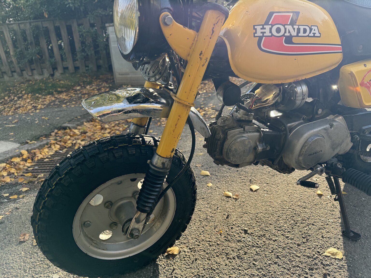 Aussenfoto 1976 Honda Monkey Z50