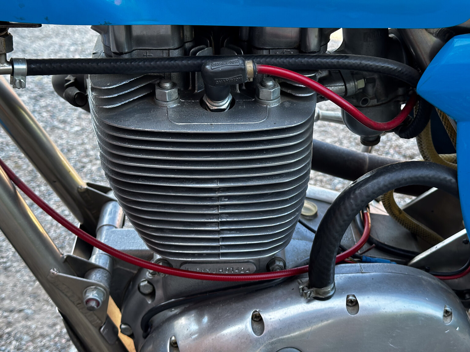 Image of 1971 BSA Rickman Métisse 500 mechanics