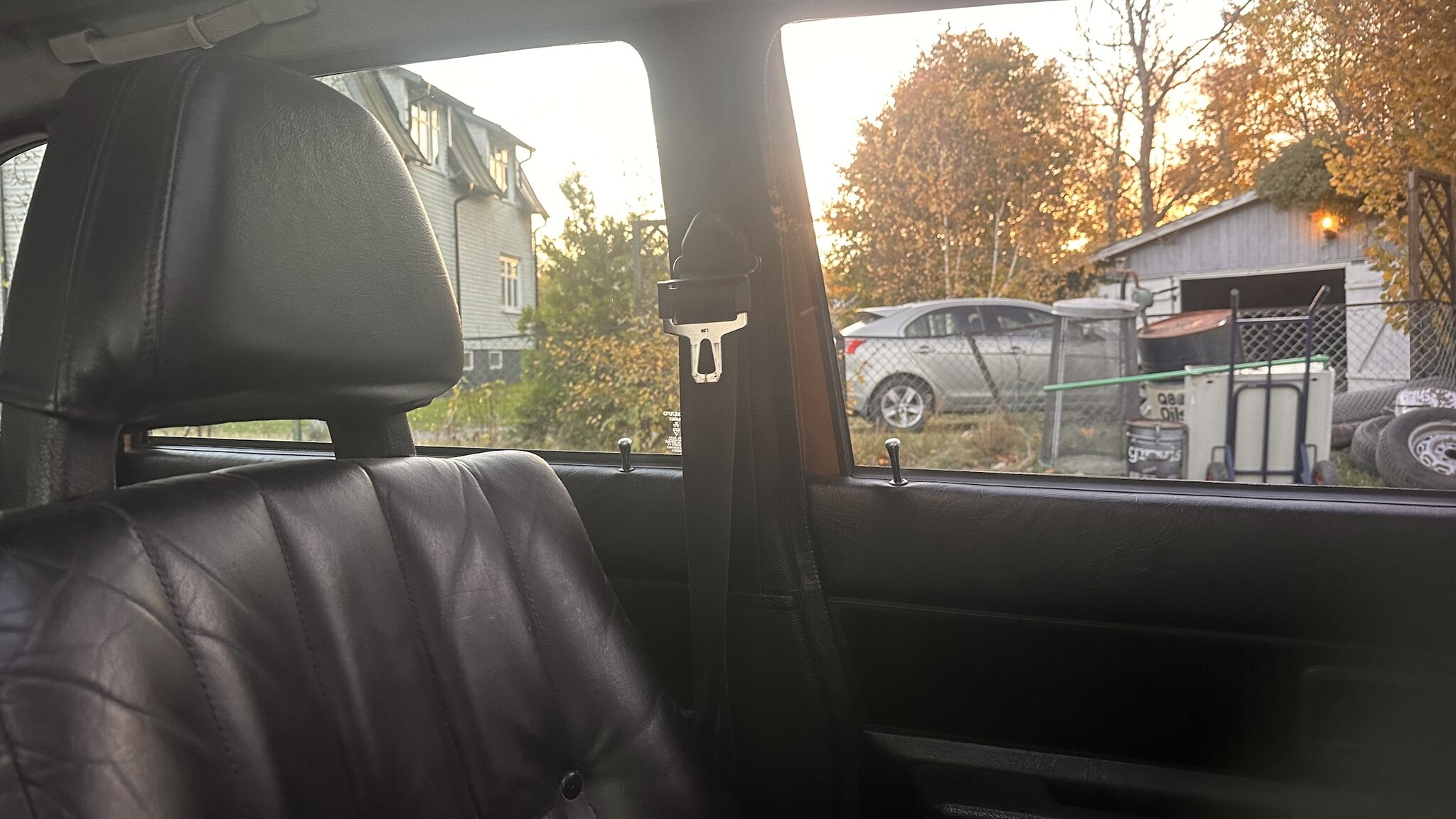 Interiörbild 1981 Volvo 244 GLE D6