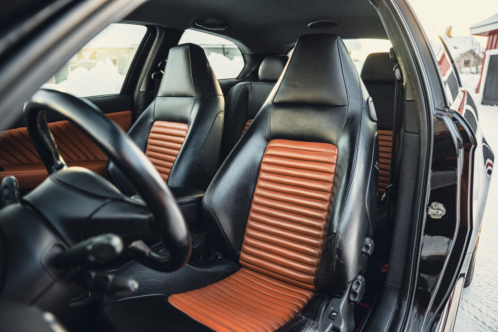 Interiörbild 2003 Alfa Romeo 147 GTA