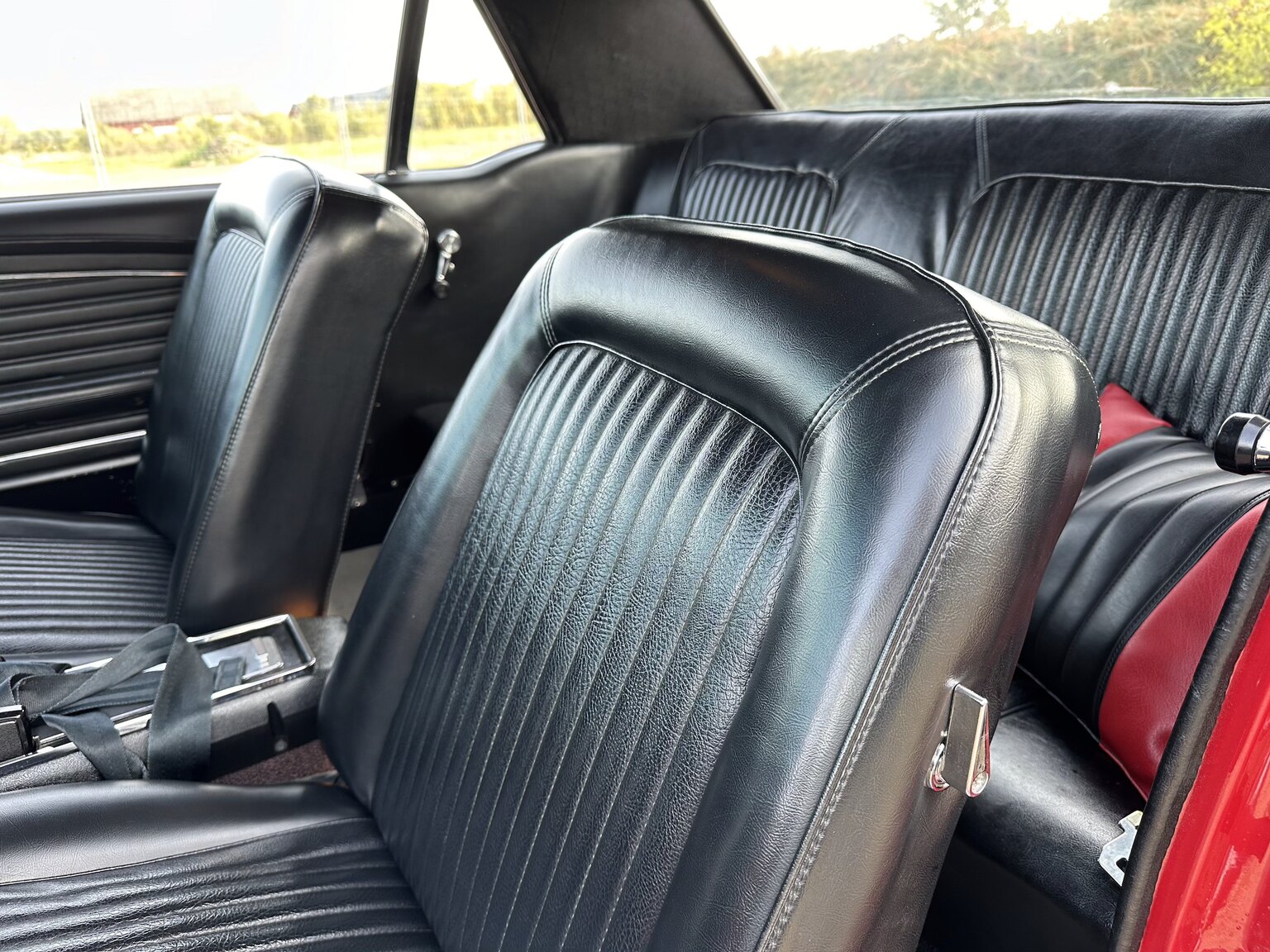 Interiörbild 1968 Ford Mustang Hardtop 3.3