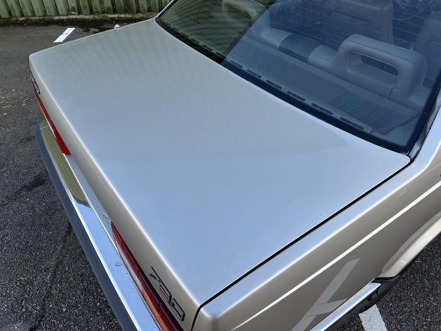 Aussenfoto 1987 Volvo 780 Bertone