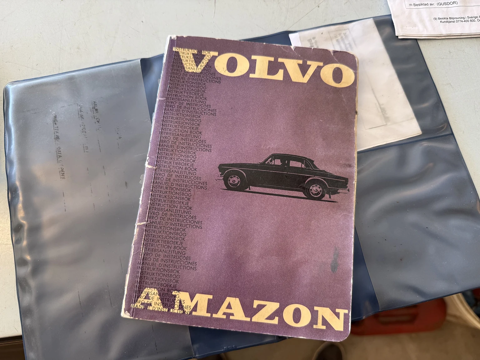 Dokumentation, 1966 Volvo Amazon 121 P130 (1)